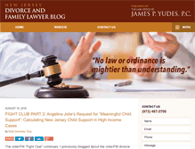 Tablet Screenshot of newjerseydivorcelawyer-blog.com